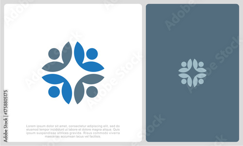 Human resources concept, target market and audience, focus group, public relations, vector icon - Vector