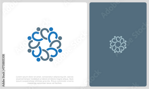 Human resources concept, target market and audience, focus group, public relations, vector icon - Vector