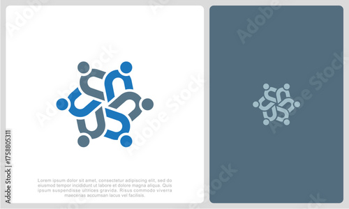 Human resources concept, target market and audience, focus group, public relations, vector icon - Vector