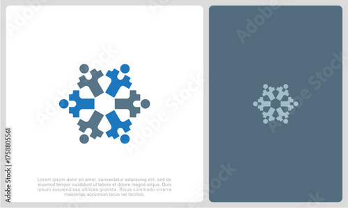 Human resources concept, target market and audience, focus group, public relations, vector icon - Vector