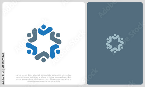 Human resources concept, target market and audience, focus group, public relations, vector icon - Vector