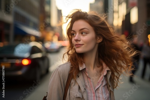 Wallpaper Mural Young woman portrait adult photo. Torontodigital.ca