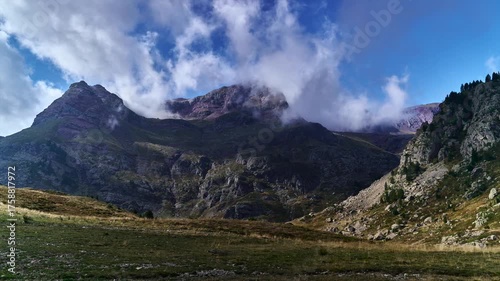 Dance of Clouds Over the Pyrenees