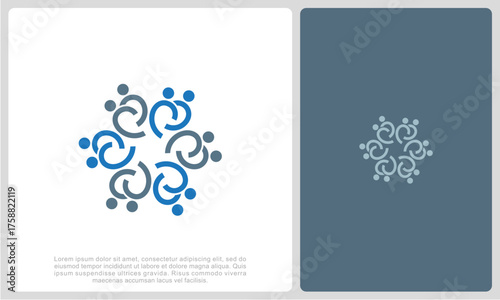 Human resources concept, target market and audience, focus group, public relations, vector icon - Vector