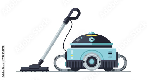 vacuum cleaner isolated on white background