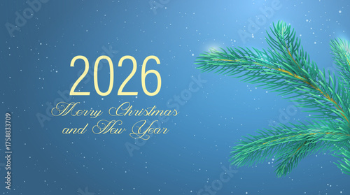 Merry Christmas and Happy New Year 2026