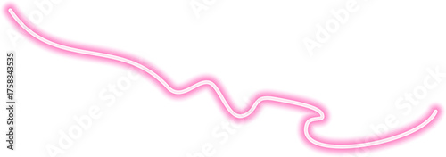 Subtle neon line forming a zigzag wave pattern with dynamic flow and smooth motion.