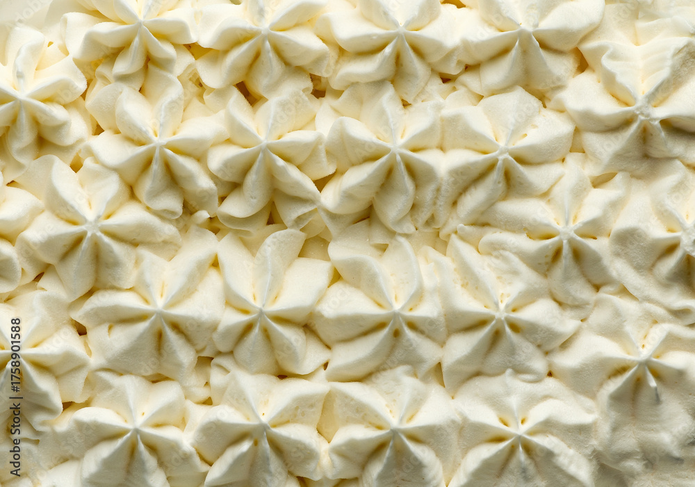 Obraz premium vanilla ice cream texture