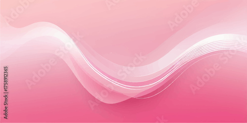 Abstract pink background with wave and line design, a subtle texture illustration of light curve art