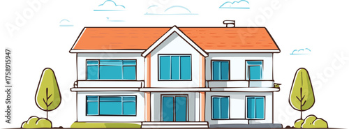 house, architecture, building, window, windows, city