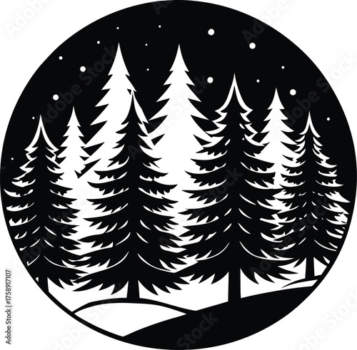 Dramatic lightning strike illuminates night sky over stormy clouds isolated on transparent background