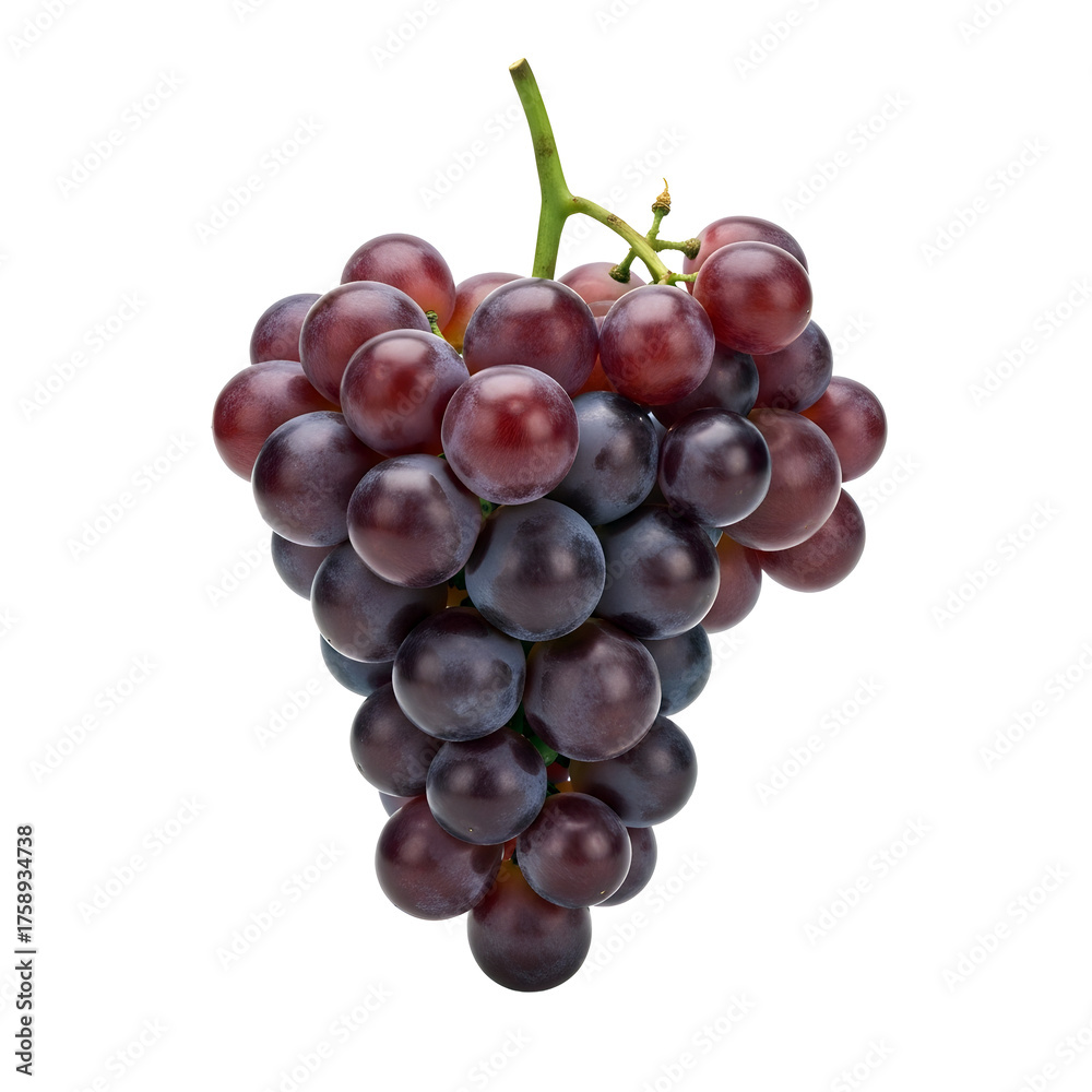 Fototapeta premium Bunch of Purple Grapes