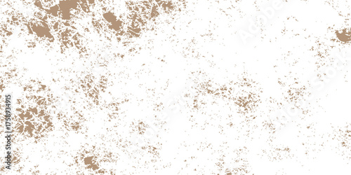 Old grunge brown paper surface texture with rusty metal detail