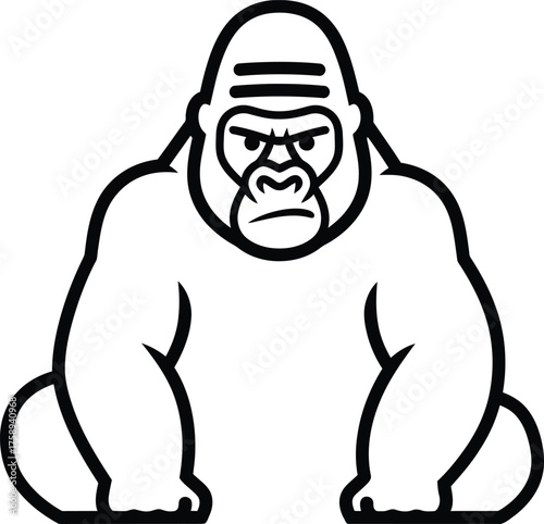 Animal Set illustrations for Coloring Pages kids & adults. Printable wildlife Out line and line art.