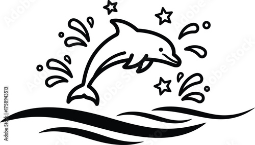 Animal Set illustrations for Coloring Pages kids & adults. Printable wildlife Out line and line art.