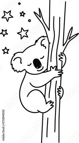 Animal Set illustrations for Coloring Pages kids & adults. Printable wildlife Out line and line art.