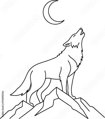 Animal Set illustrations for Coloring Pages kids & adults. Printable wildlife Out line and line art.