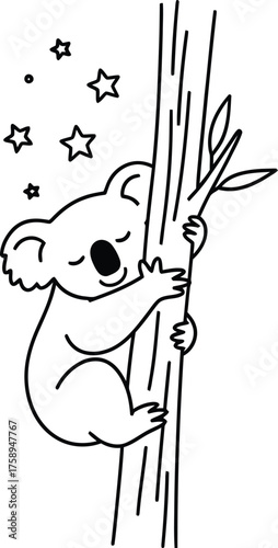 Animal Set illustrations for Coloring Pages kids & adults. Printable wildlife Out line and line art.