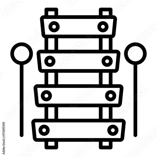 Xylophone Icon