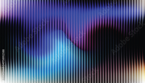 A dynamic abstract texture with a vertical striped overlay set against a soft, bright light gradient.