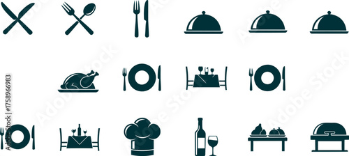 set of religious symbols and mosque icons vector illustration