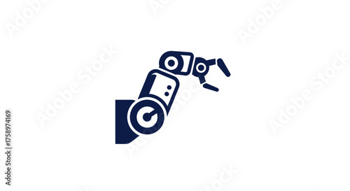Cartoon man with headset & papers