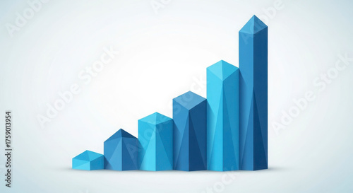Business Growth Chart Showing Upward Trend Free Download Business Growth Chart Showing Upward Trend - GFXLoad