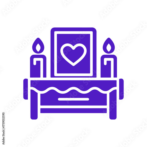 altar color icon vector on a white background
Vector icon on a white background