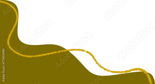 Aesthetic Blob Shape Corner