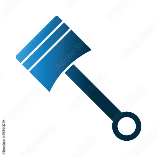 Piston icon template