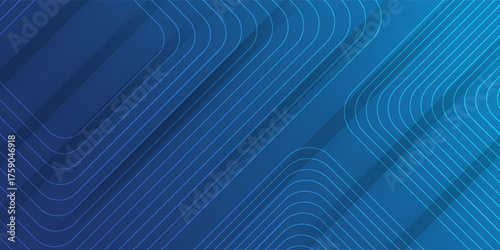 Bright blue dynamic abstract vector background with diagonal lines. 3d cover of business presentation banner for sale event night party. vector Eps 10