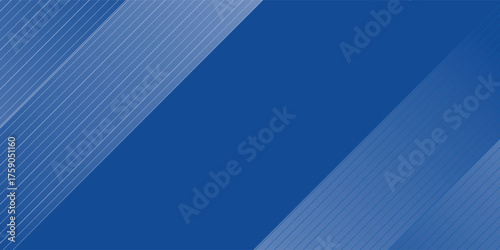 Abstract bacgkround blue and white gradient. Modern blue abstract rectangle box lines background for presentation design, banner, brocure, and business card