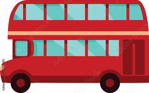Red London Double Decker Bus