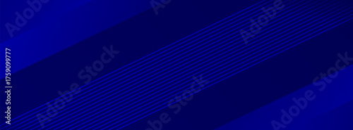 Blue abstract background diagonal geometric shape with halftone. Modern fiber textured vector