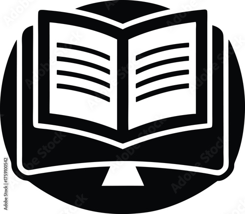 Screen reader vector icon