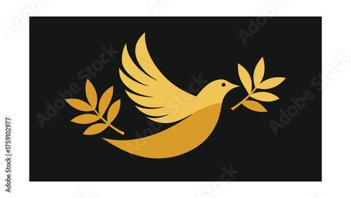 vector illustration of a bird animal symbol flying fly wing design icon logo