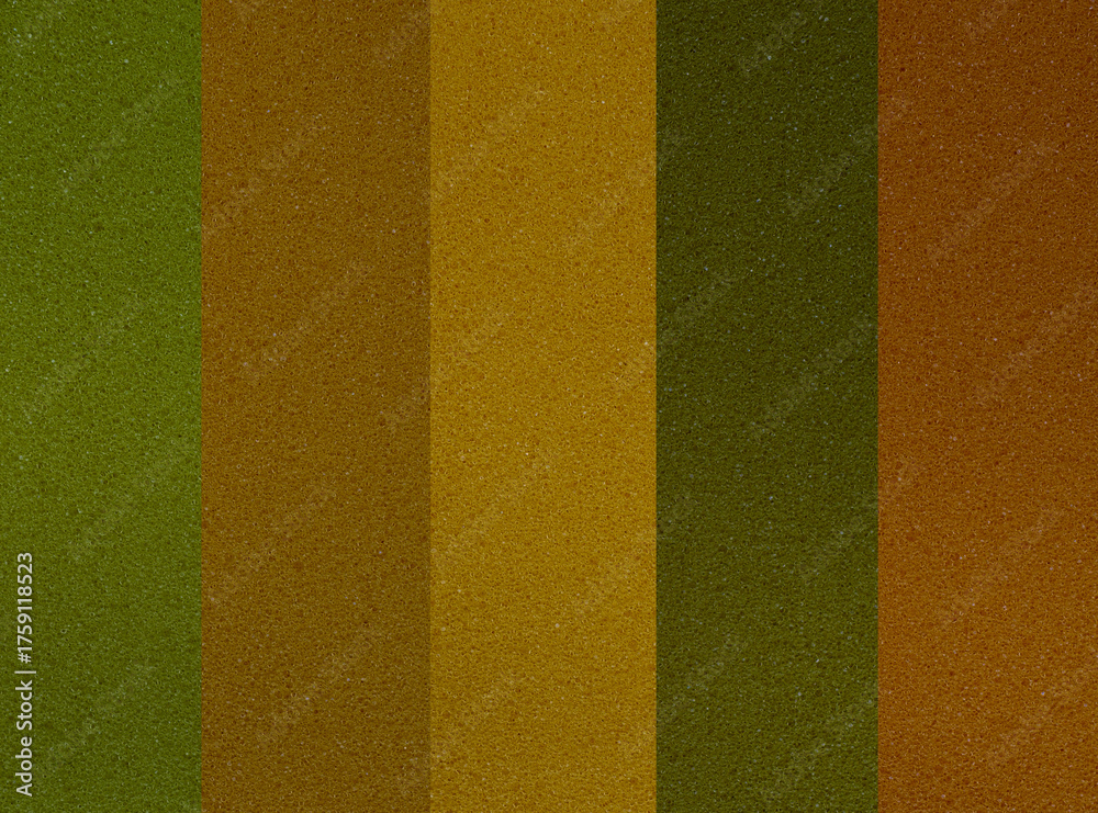 Fototapeta premium colorful sponge foam material surface texture background. multicolored sample