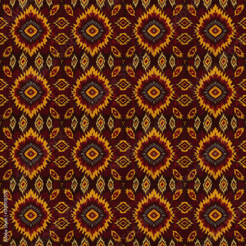 ethnic boho seamless pattern in boho style. tribal texture. print background. cloth design, wallpaper, web.