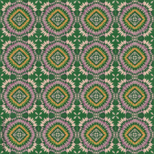 ethnic boho seamless pattern in boho style. tribal texture. print background. cloth design, wallpaper, web.