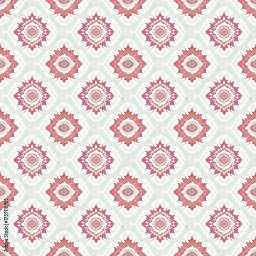 ethnic boho seamless pattern in boho style. tribal texture. print background. cloth design, wallpaper, web.