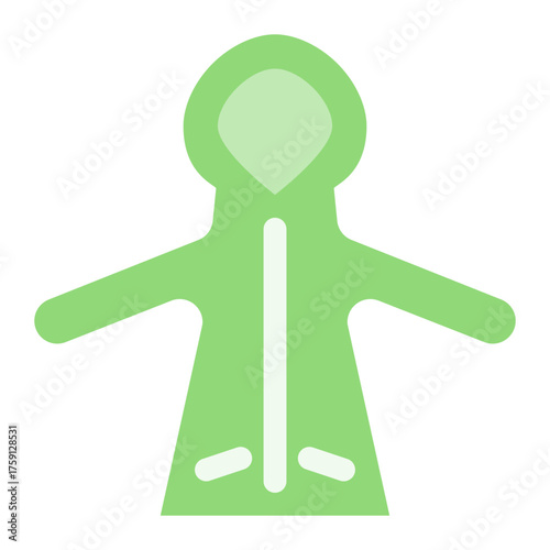 Raincoat icon
