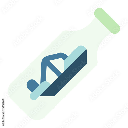 Ship in a bottle icon