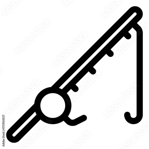 Fishing rod icon