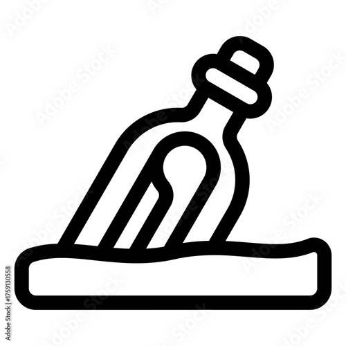 Message in a bottle icon