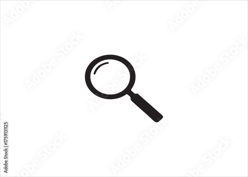 Magnifying Glass Icon Search, Find, and Explore with this Simple Symbol - Web Design Element