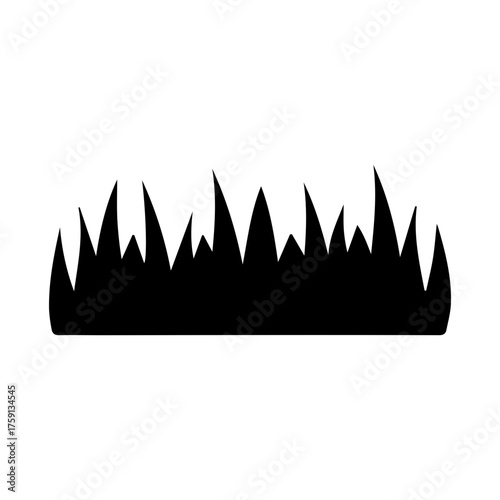 Grass Silhouette Icon