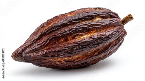 Wallpaper Mural Mini cacao pod isolated on white background Torontodigital.ca