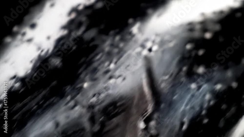 water flowing into the water