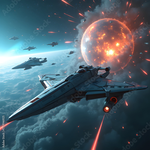 Space battle