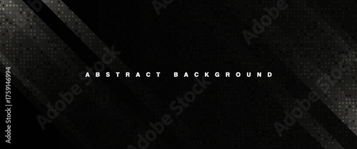 abstract geometric black background. dark background.